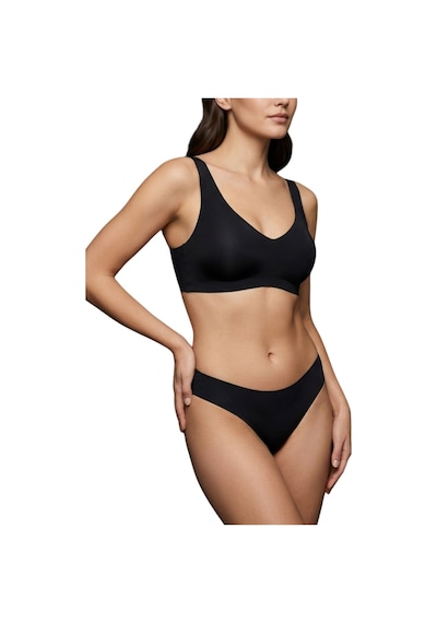 Alya Underwear Lazer Kesim Dikişsiz Tanga Külot, Seamless String 6'lı Paket Çok Renkli A10