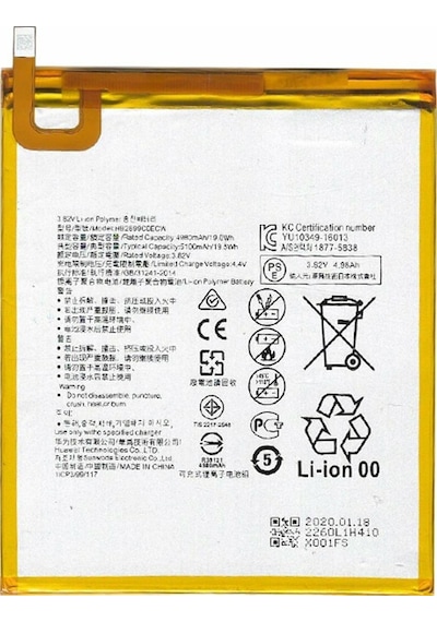Huawei Uyumlu Matepad T10s Ags3-w09 Batarya Pil