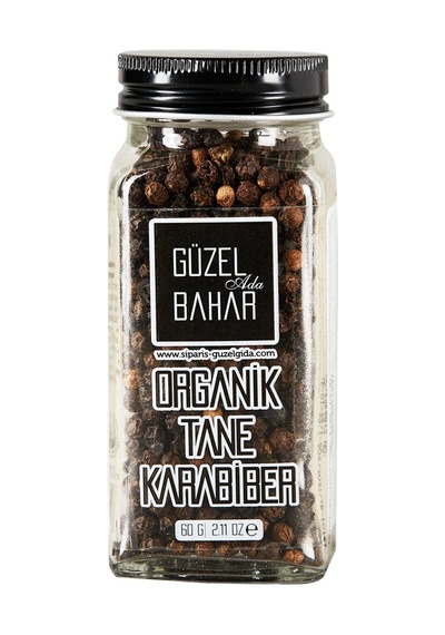 Güzel Ada Organik Tane Karabiber 60 G 6'li Avantaj Paketi Mıchu