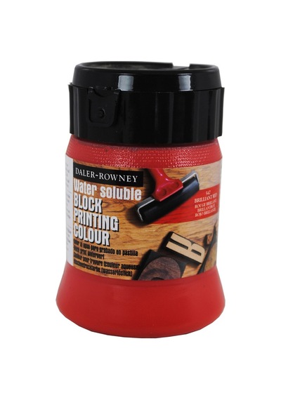 Dr Water Soluble Blockprint Linol Boyası 250Ml 547 Brilliant Red