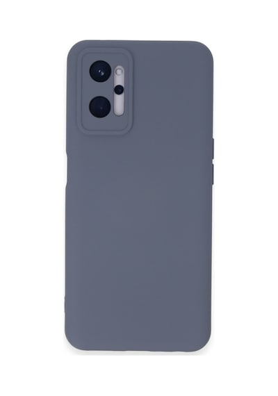 Realme 9i 4g Kılıf Nano İçi Kadife Silikon - Gri Bz8683140579685