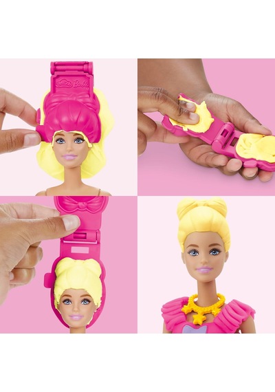 Play-doh Barbie Fırfır Ve Fiyonk Oyuncak Bebek Seti