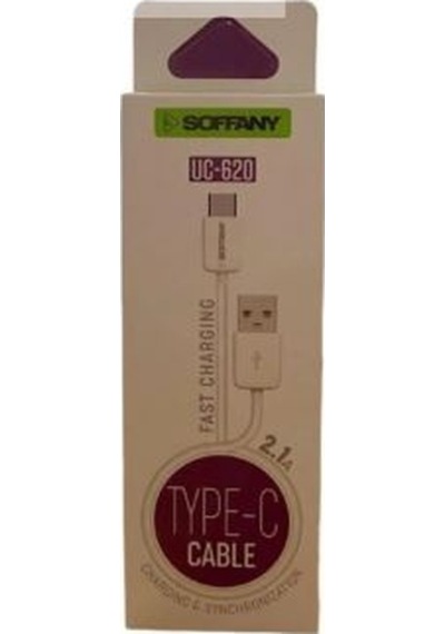 Soffany  UC -620 MİCRO Hızlı Şarj Kablosu Mıcro 2.1 A 