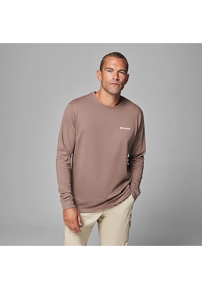 Columbia Cs0354 Csc Basic Uzun Kollu Erkek T-shirt 9110161k01 Kahve