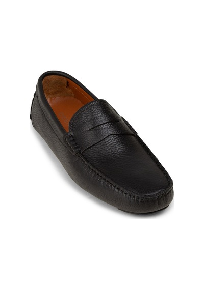 Deery Erkek Hakiki Deri Siyah Penny Loafer - E0920msyhc01