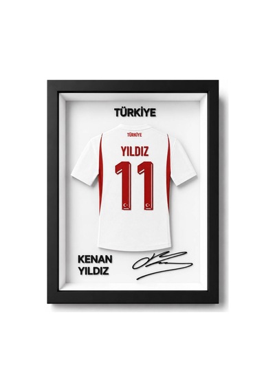 Kenan Yıldız Yazılı İmzalı Çerçeve Forma Masa Üstü Tablo Fotoğraflık Hediyelik Çok Renkli - 934642446 Çok Renkli