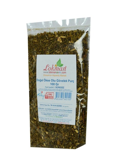 Doğal Ökse Otu Gövelek Purç 100 Gr Paket