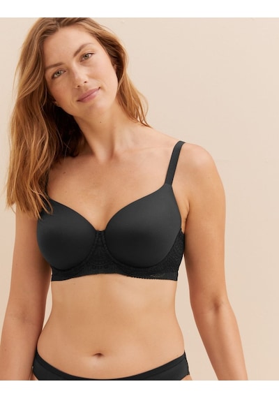 Marks & Spencer Body Soft:trade Mark: Destekli T-shirt Sütyeni T33002331 Siyah
