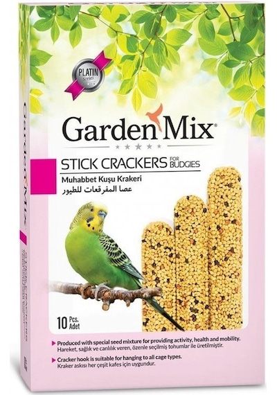 Gardenmix Platin Sade Kuş Krakeri 10lu X 5 ADET