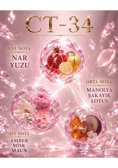 Calius Tibec Ct-34 Kadın Parfüm EDP 50 ML