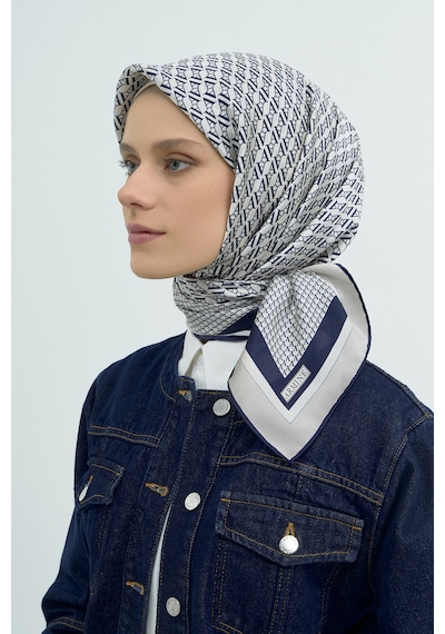 Armine Saf İpek Sura Eşarp-2026 İlkbahar-yaz- 950200d Krem