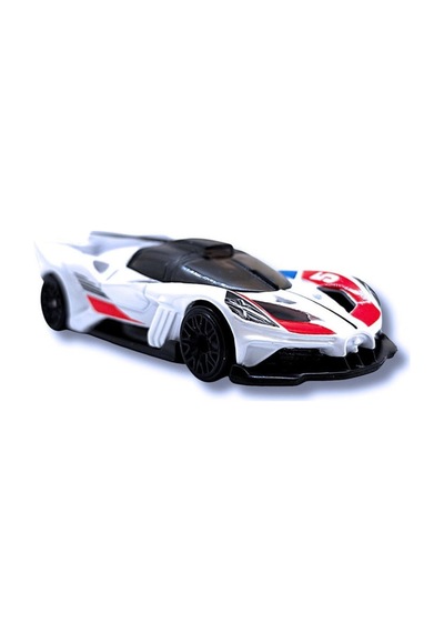 Hot Wheels Bugatti Bolide - Hw Starting Grid Beyaz-kırmızı 1/64 Diecast Model Araba Çok Renkli