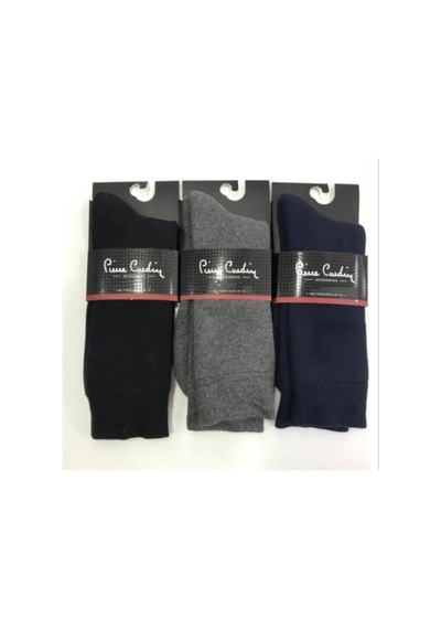Pierre Cardin Kaliteli Havlu Kışlık Erkek Çorap 6 Lı Karışık Renk Çok Renkli