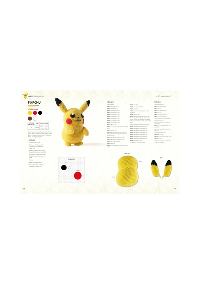Pokémon Crochet: Bring Your Favorite Pokémon To Life With 20 Cute Crochet Patterns