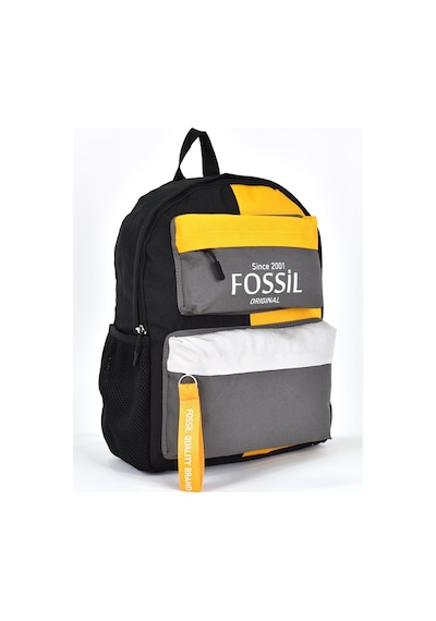 Fossil Unisex Çok Gözlü Günlük Seyahat Okul Sırt Çantası Gri 9512