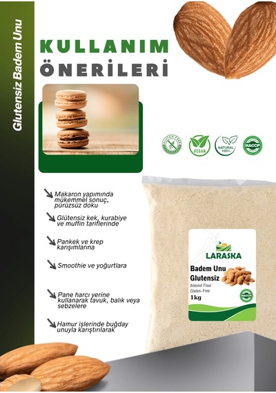 Glutensiz Badem Unu 10kg Almond Flour Avantajlı