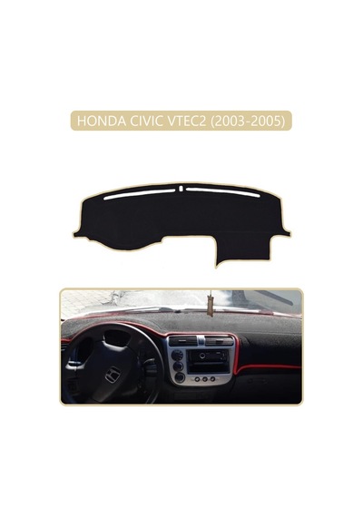 Honda Cıvıc Vtec2 2003-2005torpido Koruma Halısı Bej Kenar