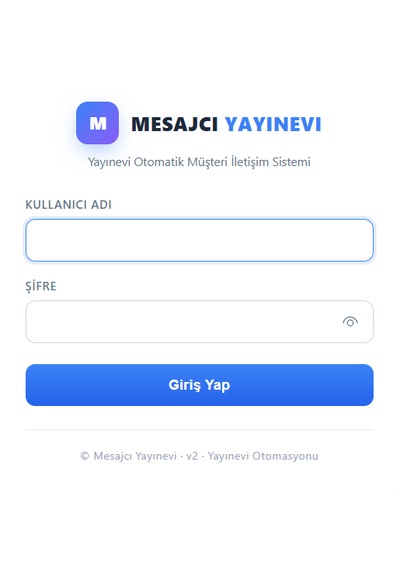 Mesajcı Yayınevi Kablosuz Kitap Tanıtım Ve Müşteri Hatırlatma Sistemi