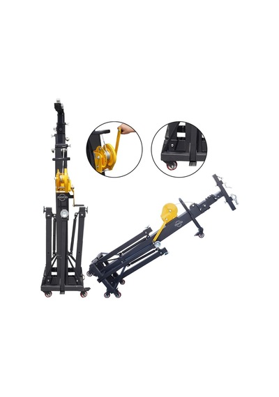 Marcio Wl-5540 Profesyonel Work Lift Sahne Ayağı Truss Lifti 400 Kg 5.5 Metre