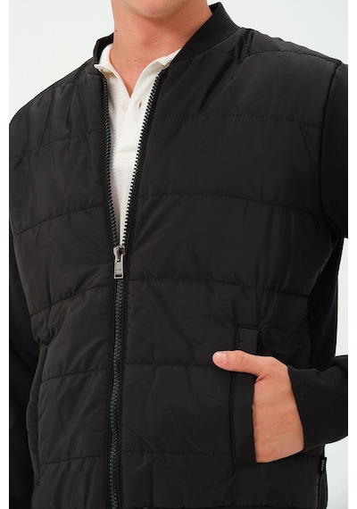 Rich Erkek Siyah Oversize Rüzgar Geçirmez Kışlık Şişme Mont Ceket Çok Renkli