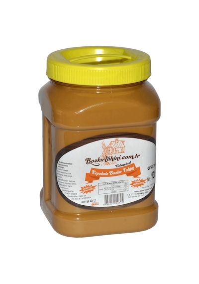 Mehmet Çavuş Bozkır Tahini Kepeksiz Çifte Kavrulmuş Tahin 1 KG