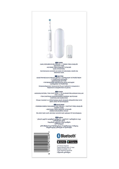 Oral-B iO 4 Şarjlı Diş Fırçası Beyaz