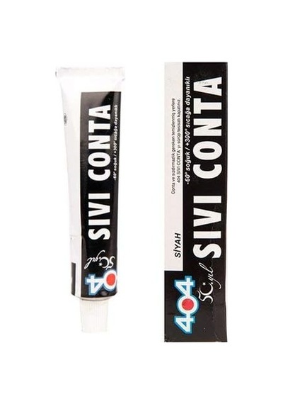 404 Sıvı Conta Siyah 45gr