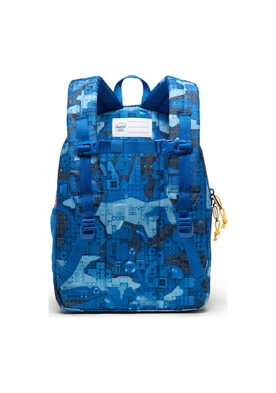 Herschel X Lego Heritage Çocuk Sırt Çantas Abstract Bricks Blue Mavi