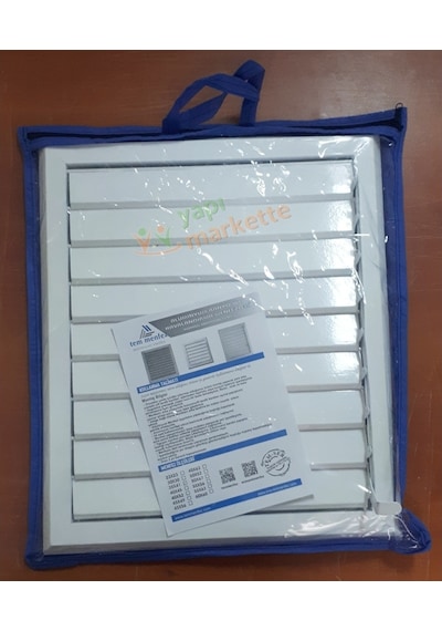 Ecovent Alüminyum Menfez, Panjur - Banyo Wc Havalandırma Ürünü (413591713)