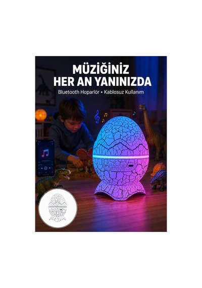 Uzaktan Kumandalı Usb Girişli Döner Projektör Lamba Yeni Nesil - Hs08379823-6025 Renkli Renkli