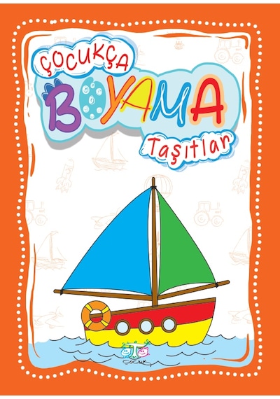 Çocukça Boyama Seti 10 Kitap