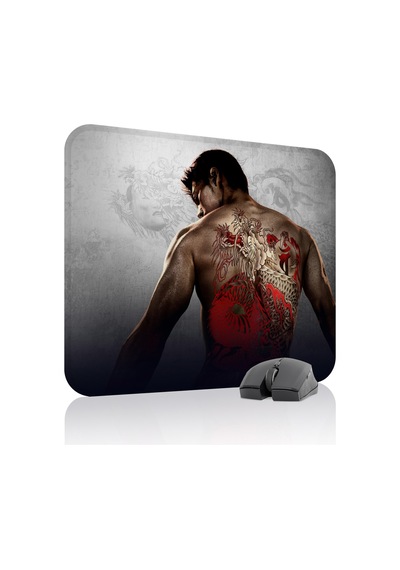 Yakuza Kaymaz Dikişli Kauçuk Oyuncu Mousepad V5 - 48x40 Xl Gaming Mouse Pad Fare Altlığı