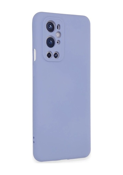 One Plus 9 Pro Kılıf Nano İçi Kadife Silikon - Mavi 0.2M-Çok Renkli
