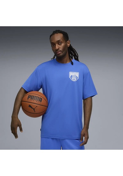 Puma Posterize Tee Iı Mavi Erkek T-shirt