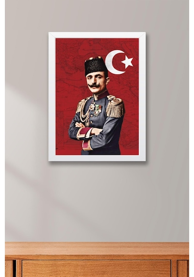 Enver Paşa Çerçeveli Tablo