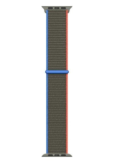 Ekılıf - Apple Uyumlu  Watch 42mm - Kordon Hasır Kordon - Krd-03 - 74-olive - T11065