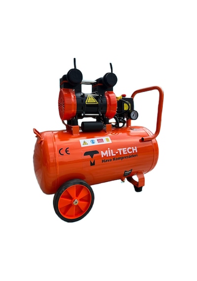 Mil-Tech 50 LT Sessiz - Yağsız Hava Kompresörü