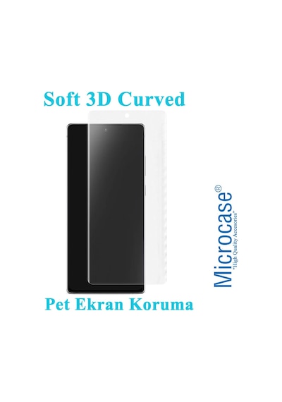 Microcase Samsung Galaxy Uyumlu Note 20 Full Koruma Curved 3D Pet Film