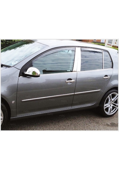 Vw Golf 5 Hb Krom Kapı Direk Seti 6 Prç P.Çelik 2003-2009 Arası