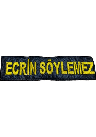 Refleks Spor Siyah Kuşak İçin Nakış İsim Yazı Siyah