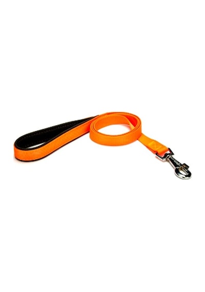 Doggie Comfort Dokuma Köpek Gezdirme Tasması Medium Turuncu 2 x 140 CM Turuncu