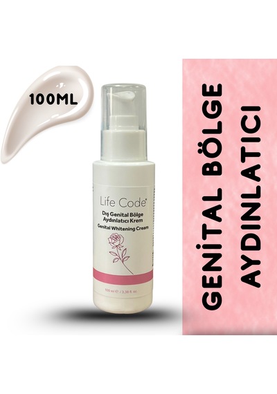 Life Code Özel Bölge Beyazlatıcı Krem, Bikini Bölgesi100 Ml