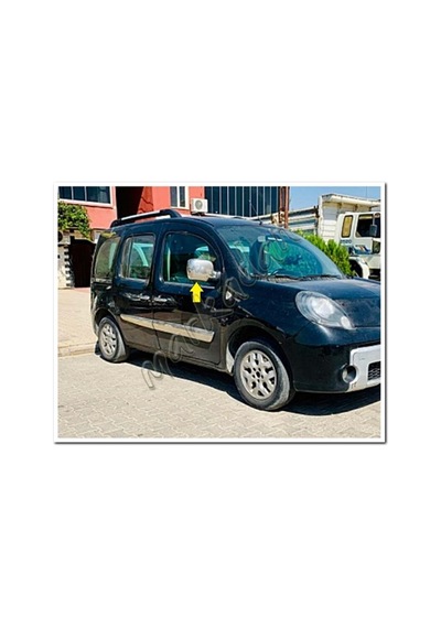 Markadan Renault Kangoo Krom Ayna Kapağı 2008-2013 2 Parça Abs Kr