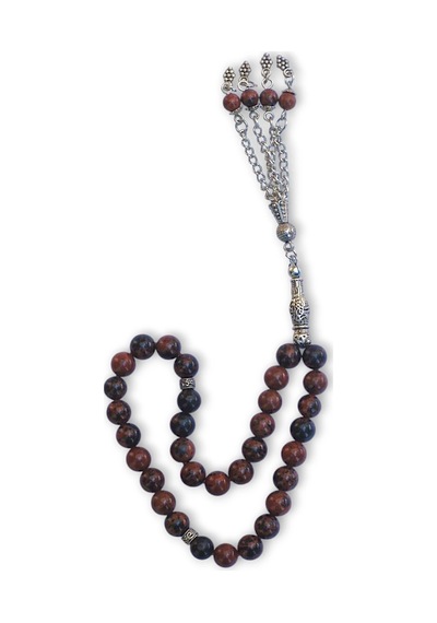 Mahagony Obsidyen Tesbih 328-5