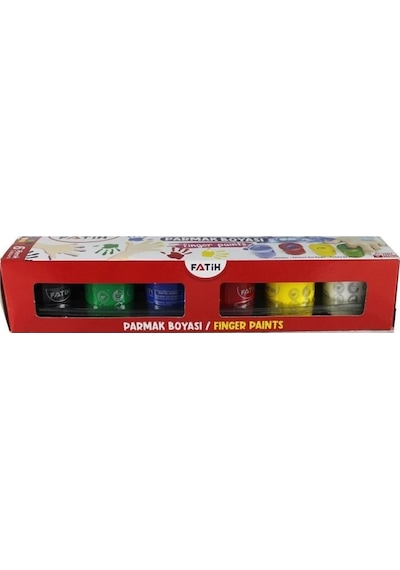 Fatih Parmak Boyası 6 Renk 6X25Ml 50021