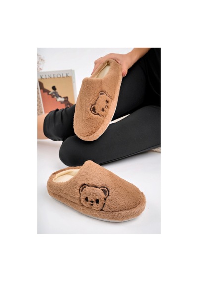 Modafocus Kahverengi Tatlı Ayıcık Peluş Ev Terliği Sessiz Taban Kışlık Panduf Kahverengi Kahverengi Modafocus Kahverengi Tatlı Ayıcık Peluş Ev Terliği Sessiz Taban Kışlık Panduf Kahverengi Kahverengi
