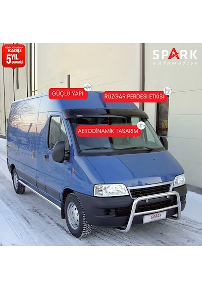 Fiat Ducato 1994-2006 Yıl Aralığı Uyumlu Ön Cam Güneşliği