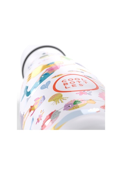 Cool Bottles The Kids Bottle Sweet Mermaıds Pipetli Termos Suluk 350 Ml Çok Renkli