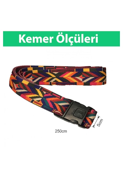 Spor Byfit Özel Tasarım Kilitli Tokalı Mobilizasyon Mulligan Manuelterapi Fizyoterapi Kemeri 250 CM