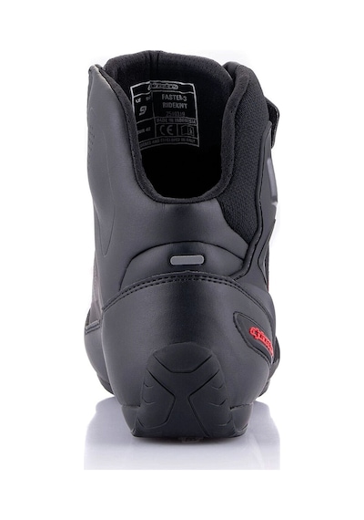 Alpinestars Faster-3 Rideknit Korumalı Motosiklet Botu Siyah Gri Kırmızı